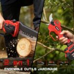 Teeno – Mini tronçonneuse à batterie 6 pouces – Image 3