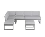 Salon de jardin aluminium GoodHome Moorea Modulable 6 personnes – Image 4