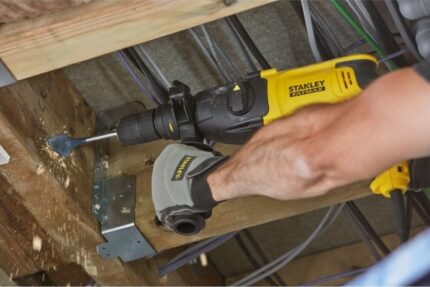 Perforateur SDS Plus filaire - énergie de frappe 2,4 J - puissance 800 W - Stanley FatMax SFMEH210K-QS