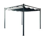 Pergola autoportante aluminium Alizé coloris gris Klikstrom 3 x 3 m – Image 5