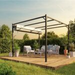 Pergola autoportante aluminium Alizé coloris gris Klikstrom 3 x 3 m – Image 10
