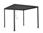 Pergola bioclimatique autoportante Tehuano acier gris Klikstrom 3 x 3 m – Image 11