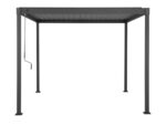 Pergola bioclimatique autoportante Tehuano acier gris Klikstrom 3 x 3 m – Image 6