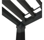 Pergola bioclimatique autoportante Tehuano acier gris Klikstrom 3 x 3 m – Image 2