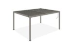 Pergola bioclimatique autoportée PIANA 4x3m aluminium taupe - Lames orientables – Image 6
