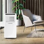 Climatiseur mobile 3 en 1 9000 BTU 2600W blanc noir